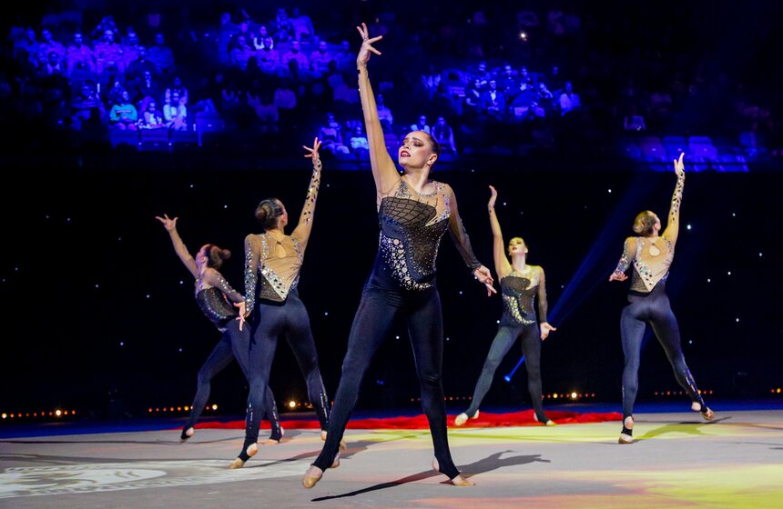 Гала-концерт "Звезды художественной гимнастики и мировой оперной сцены" прошел в Москве 13 фото