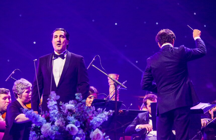 Гала-концерт "Звезды художественной гимнастики и мировой оперной сцены" прошел в Москве 15 фото