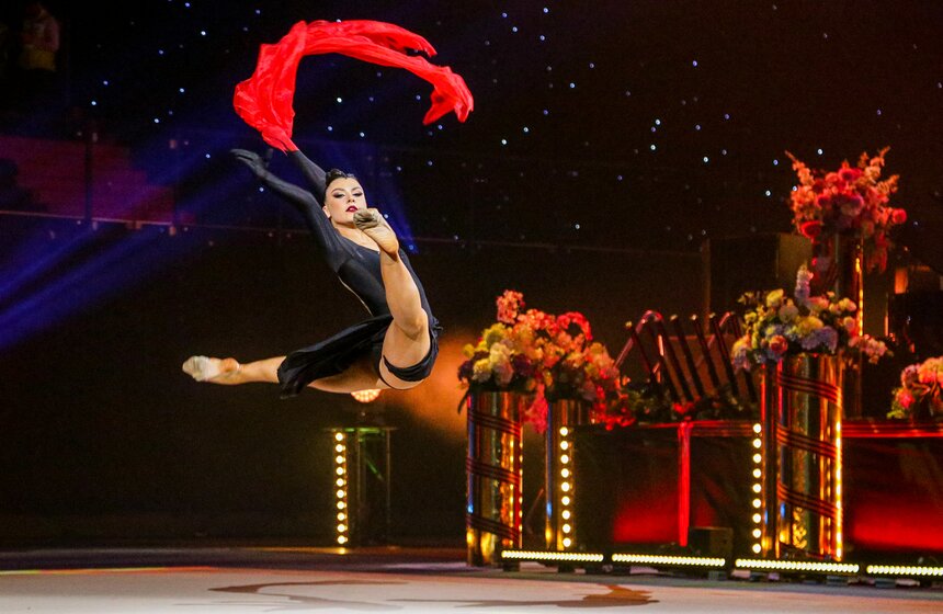 Гала-концерт "Звезды художественной гимнастики и мировой оперной сцены" прошел в Москве 14 фото