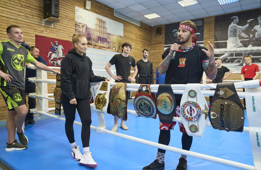 Федерация кикбоксинга России провела открытую тренировку в МГТУ им. Баумана 8 фото