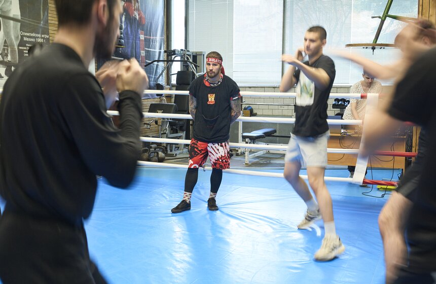 Федерация кикбоксинга России провела открытую тренировку в МГТУ им. Баумана 9 фото