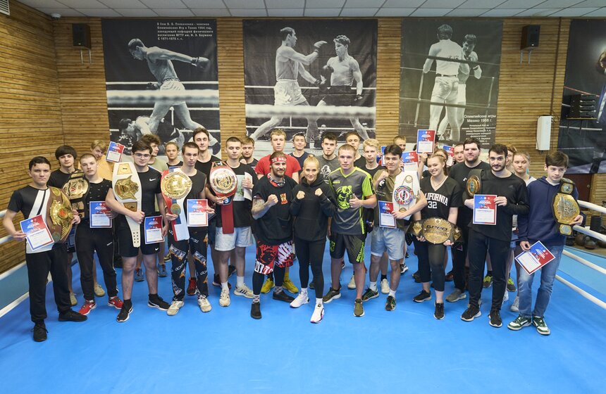 Федерация кикбоксинга России провела открытую тренировку в МГТУ им. Баумана 23 фото