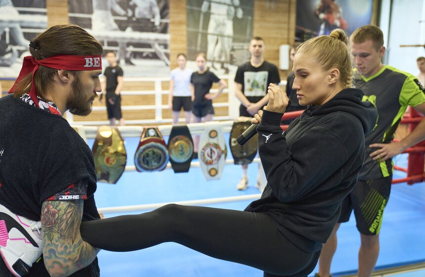 Федерация кикбоксинга России провела открытую тренировку в МГТУ им. Баумана 2 фото