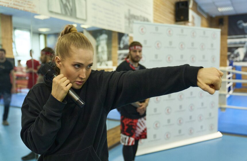 Федерация кикбоксинга России провела открытую тренировку в МГТУ им. Баумана 6 фото
