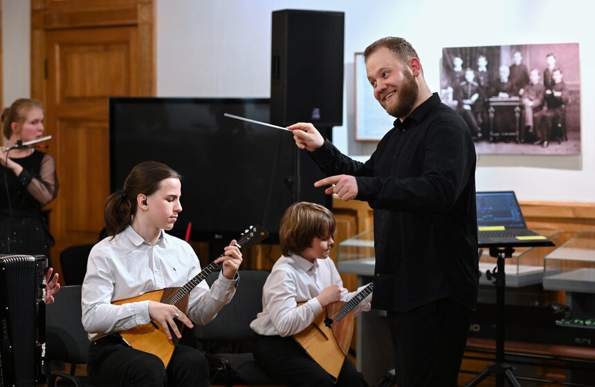 Акция "Ночь в музее" прошла в Музее Скрябина 17 фото