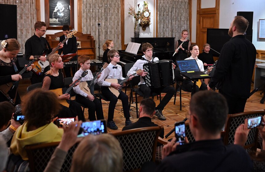 Акция "Ночь в музее" прошла в Музее Скрябина 14 фото