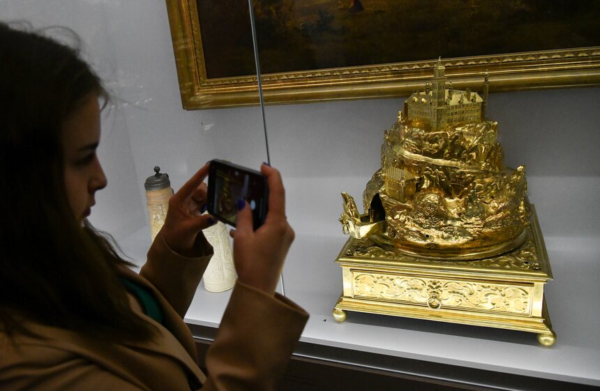 Выставка "Сокровищница датского короля Кристиана IV" открылась в Оружейной палате 5 фото