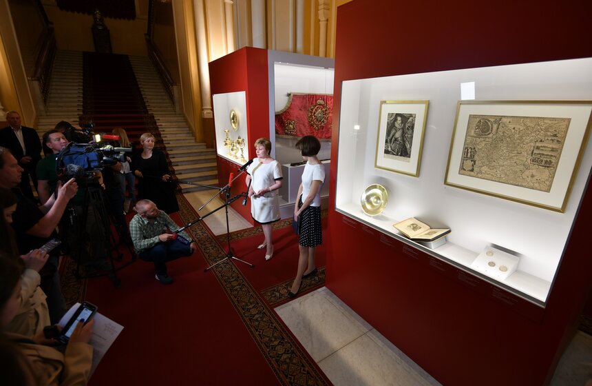 Выставка "Сокровищница датского короля Кристиана IV" открылась в Оружейной палате 16 фото