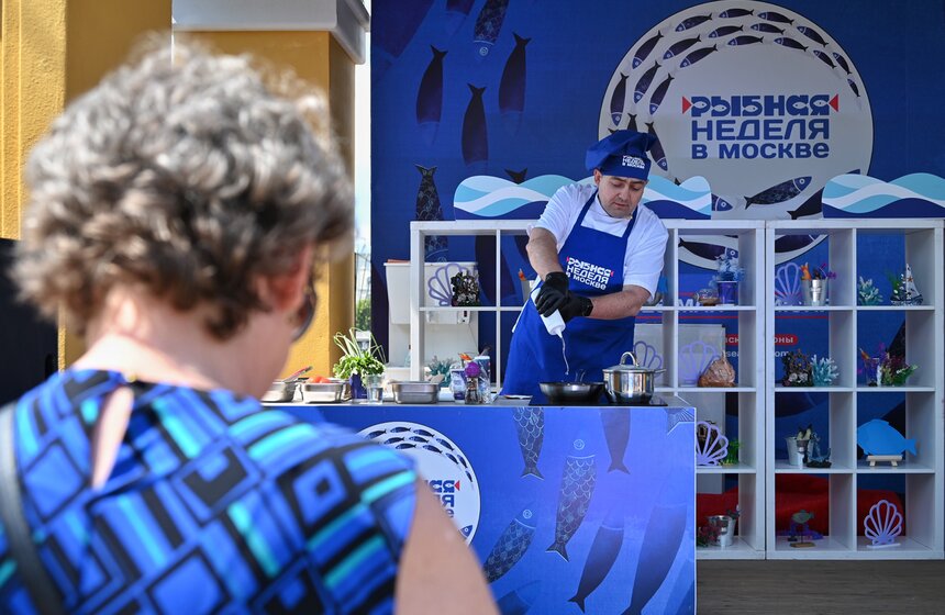 Гастрономический фестиваль "Рыбная неделя" проходит в Москве 2 фото