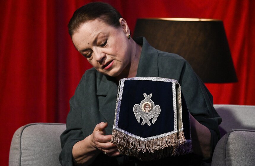 Елена Цыплакова дала интервью в рамках программы "Золотая рыбка" 12 фото