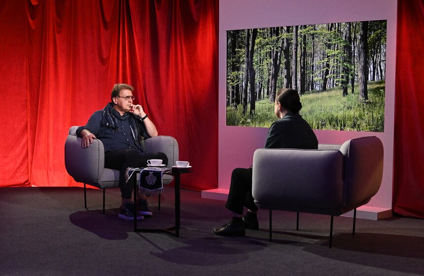 Елена Цыплакова дала интервью в рамках программы "Золотая рыбка" 7 фото