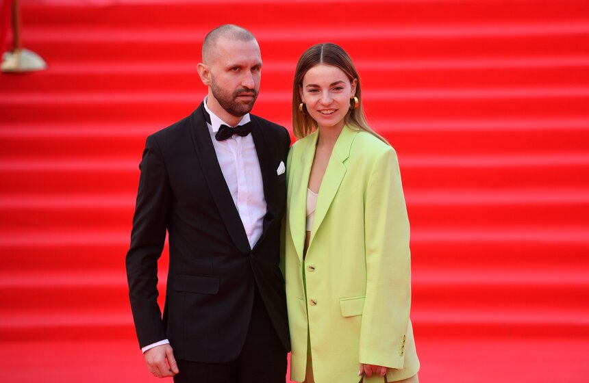 актер Иван Добронравов с супругой Анной