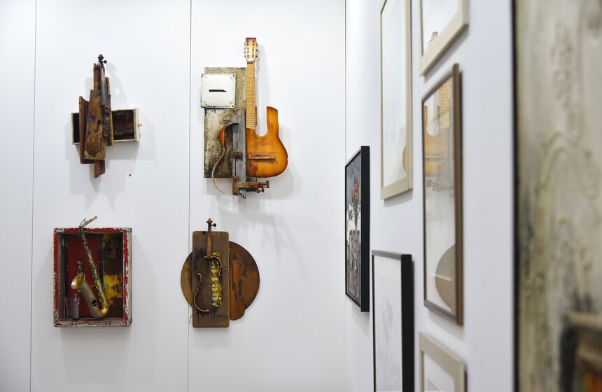 Ярмарка современного и классического искусства "АРТ МОСКВА" стартовала в Гостином дворе 20 фото