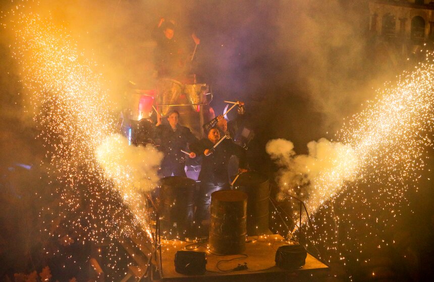 "Ночные волки" открыли мотосезон в Москве 22 фото