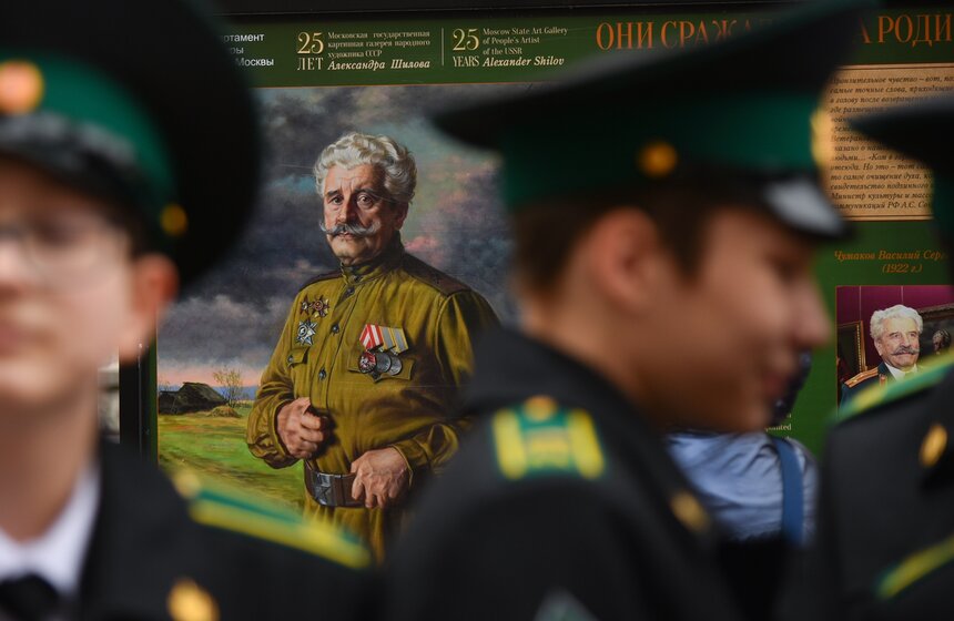 Патриотическая выставка "Они сражались за Родину!" открылась в Москве 3 фото