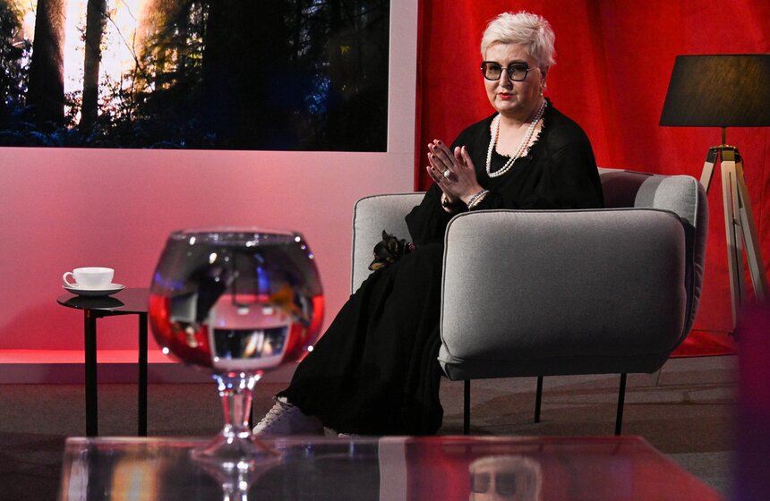 Татьяна Устинова дала интервью в рамках программы "Золотая рыбка" 15 фото