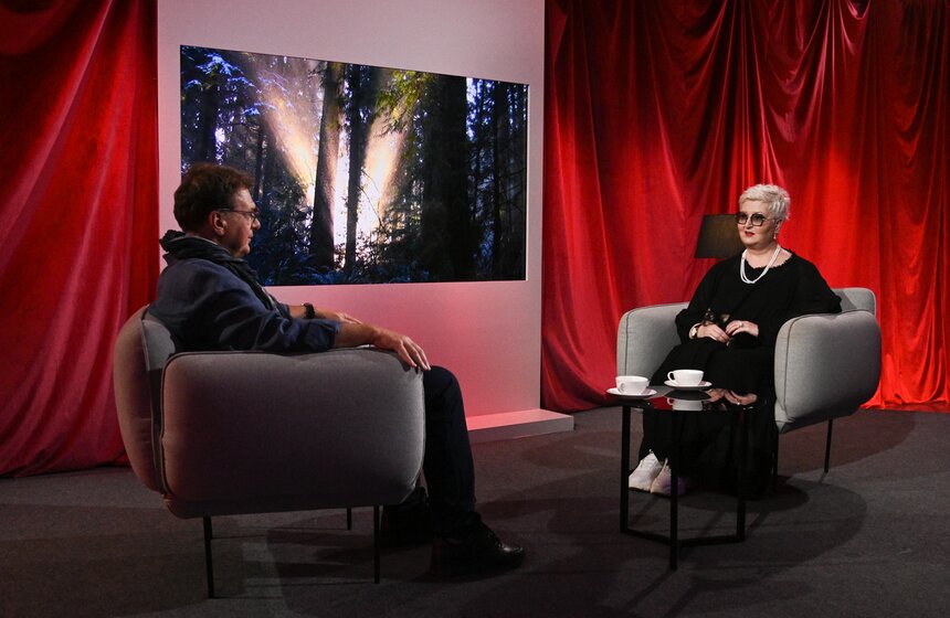 Татьяна Устинова дала интервью в рамках программы "Золотая рыбка" 1 фото