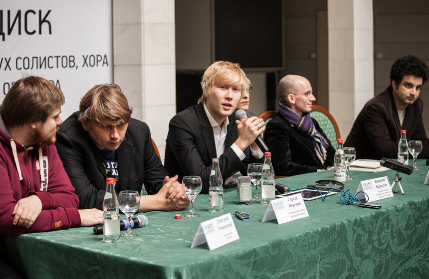 Пресс-конференция перед премьерой оперы "Франциск" 3 фото