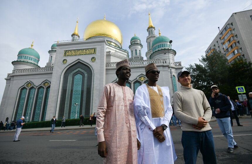 Курбан-байрам отметили в Москве 19 фото