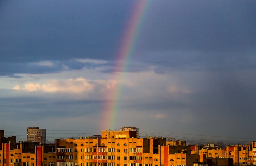 Москвичи наблюдали необычные облака и редкие природные явления в небе над столицей 4 фото