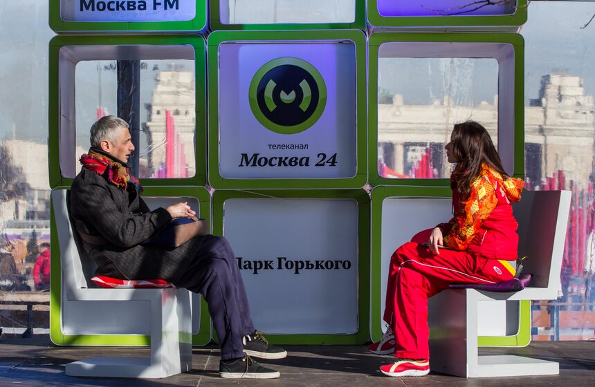 На съемки проекта "Зима в парке" пришли три новых гостя 1 фото