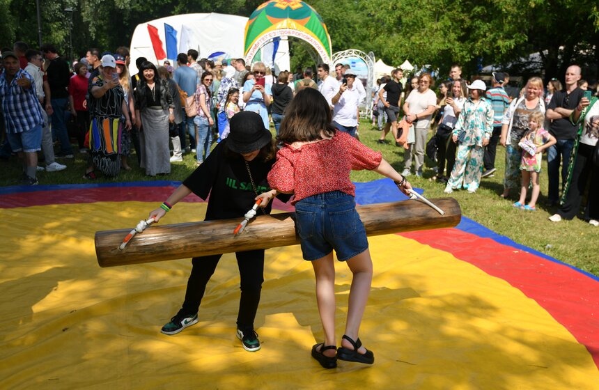 Общегородской праздник "Сабантуй-2023" прошел в Москве 9 фото