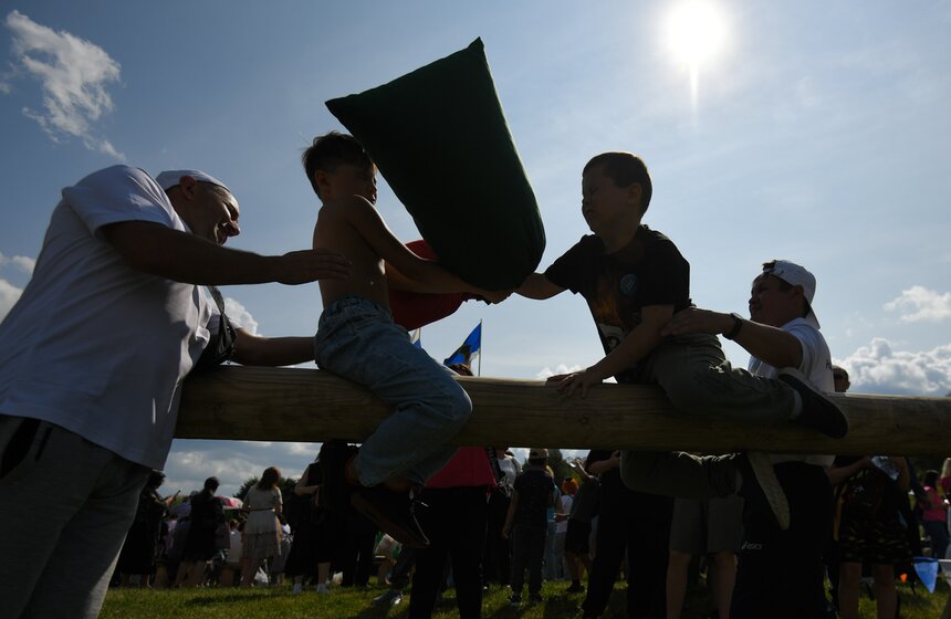 Общегородской праздник "Сабантуй-2023" прошел в Москве 13 фото