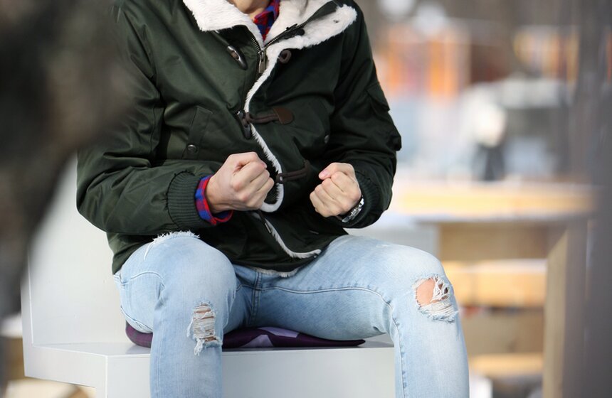 В парке Горького прошли съемки программы "Зима в парке" 16 фото