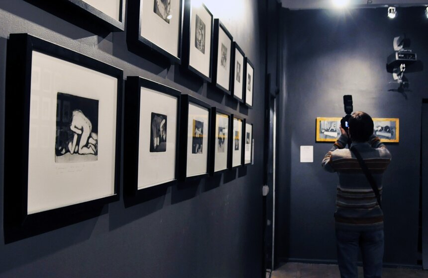 В Москве открылась выставка "Санкт-Петербургский Нуар" 5 фото