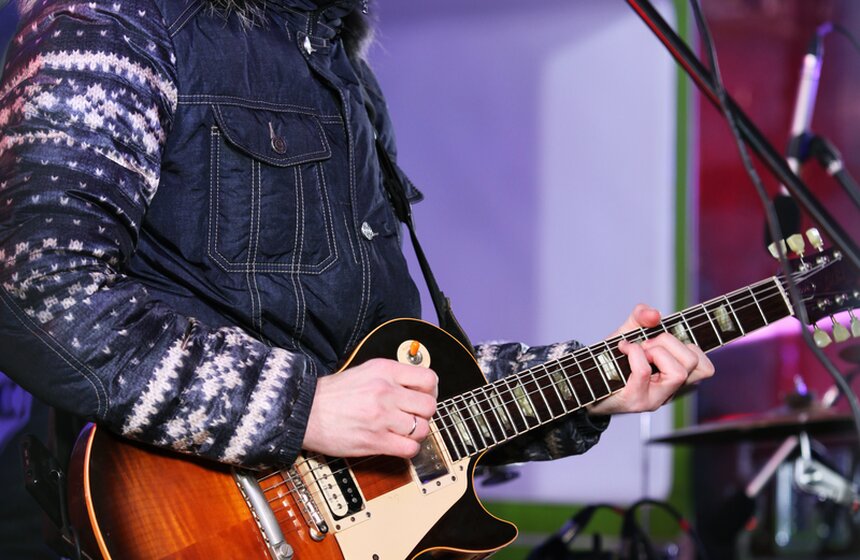 Группа "Ундервуд" побывала в гостях у программы "Живой звук" 9 фото