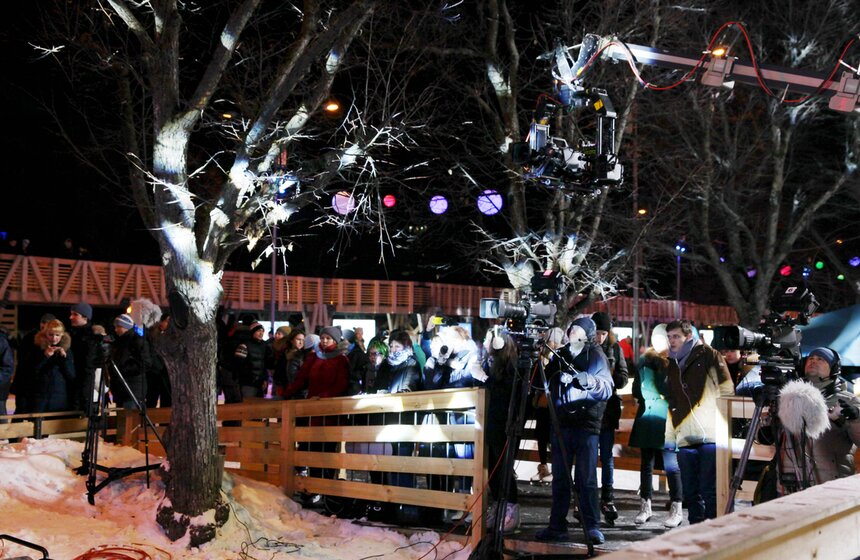 Группа "Ундервуд" побывала в гостях у программы "Живой звук" 11 фото