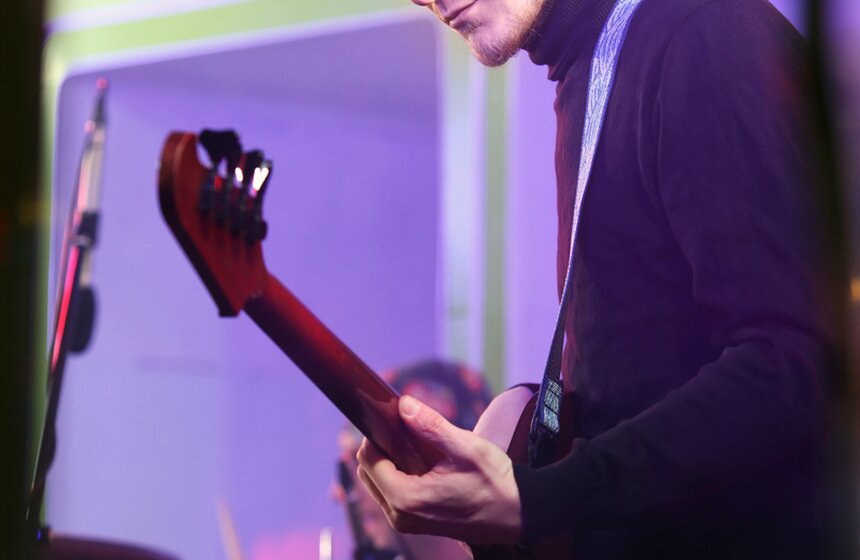 Группа "Ундервуд" побывала в гостях у программы "Живой звук" 14 фото