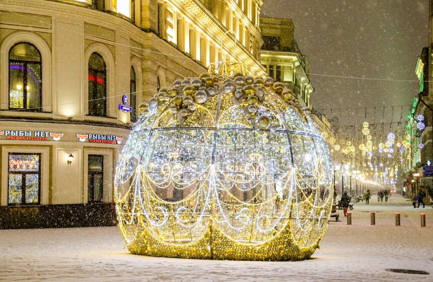 Городские службы Москвы устраняют последствия ночного снегопада 13 фото