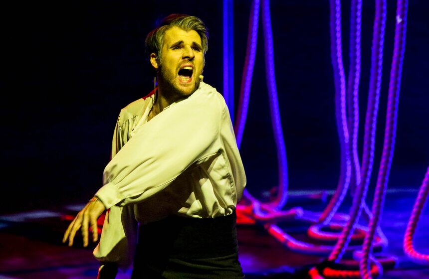 Первый показ рок-оперы "Юнона и Авось" Алексея Рыбникова прошел в театре "Градский Холл" 24 фото