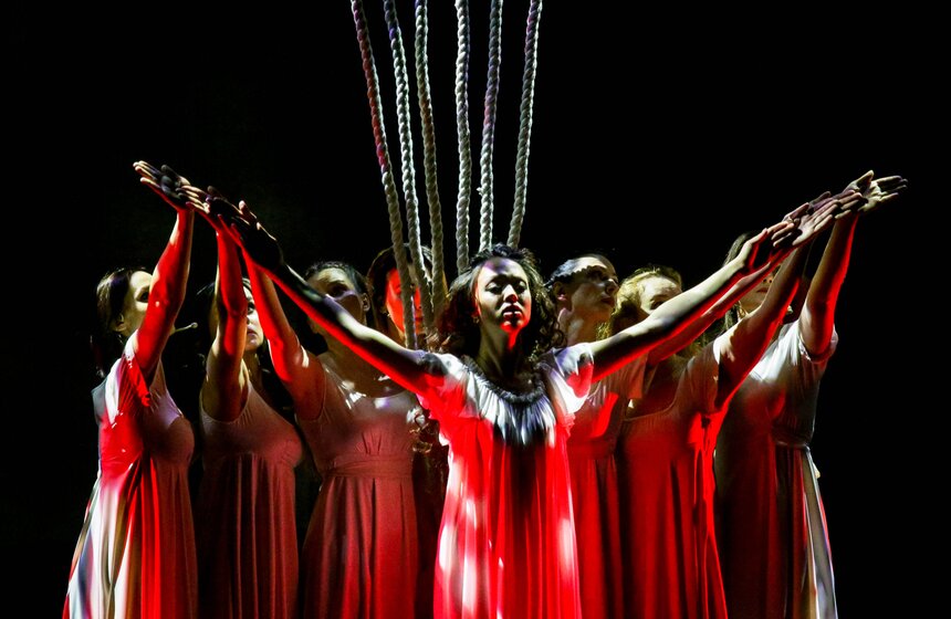 Первый показ рок-оперы "Юнона и Авось" Алексея Рыбникова прошел в театре "Градский Холл" 18 фото