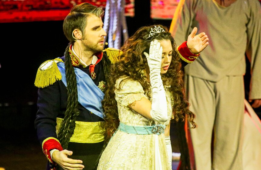 Первый показ рок-оперы "Юнона и Авось" Алексея Рыбникова прошел в театре "Градский Холл" 16 фото