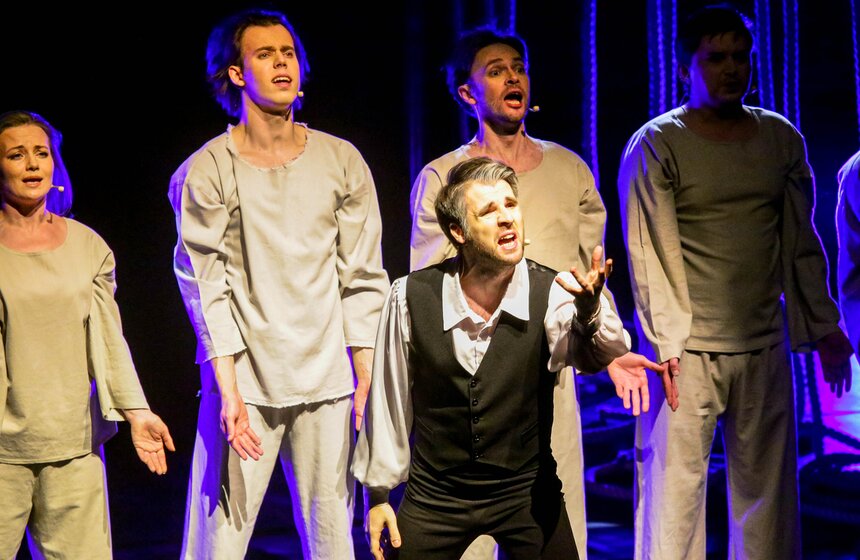 Первый показ рок-оперы "Юнона и Авось" Алексея Рыбникова прошел в театре "Градский Холл" 7 фото