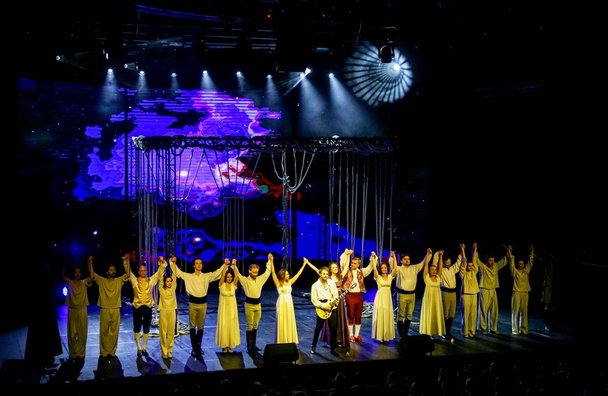 Первый показ рок-оперы "Юнона и Авось" Алексея Рыбникова прошел в театре "Градский Холл" 30 фото
