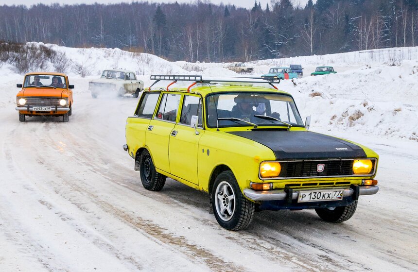 Автогонки на "Москвичах" состоялись на кроссовой трассе "Бородино" 5 фото