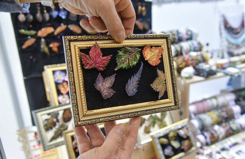 Выставка "Ювелирный вернисаж" состоялась на ВДНХ 20 фото