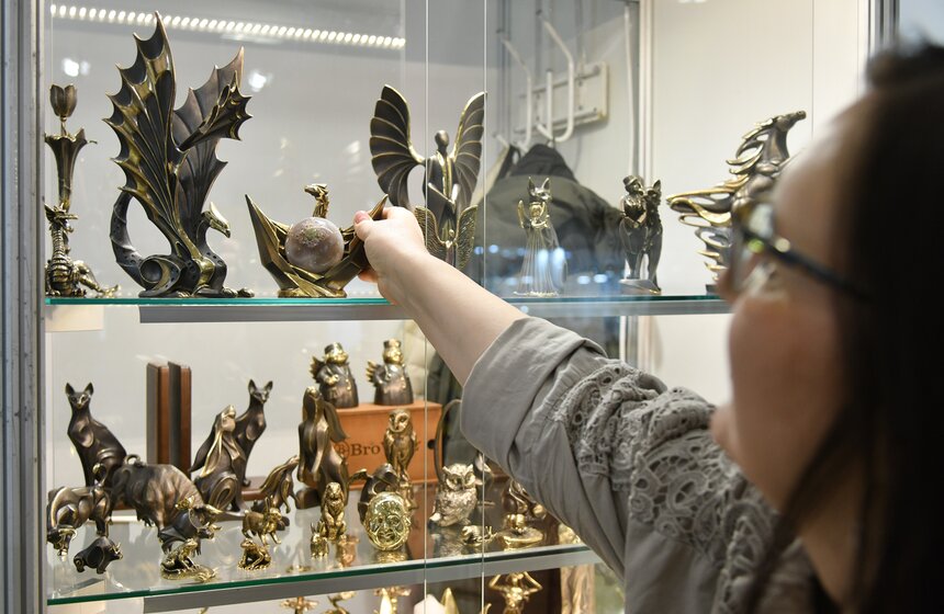 Выставка "Ювелирный вернисаж" состоялась на ВДНХ 4 фото