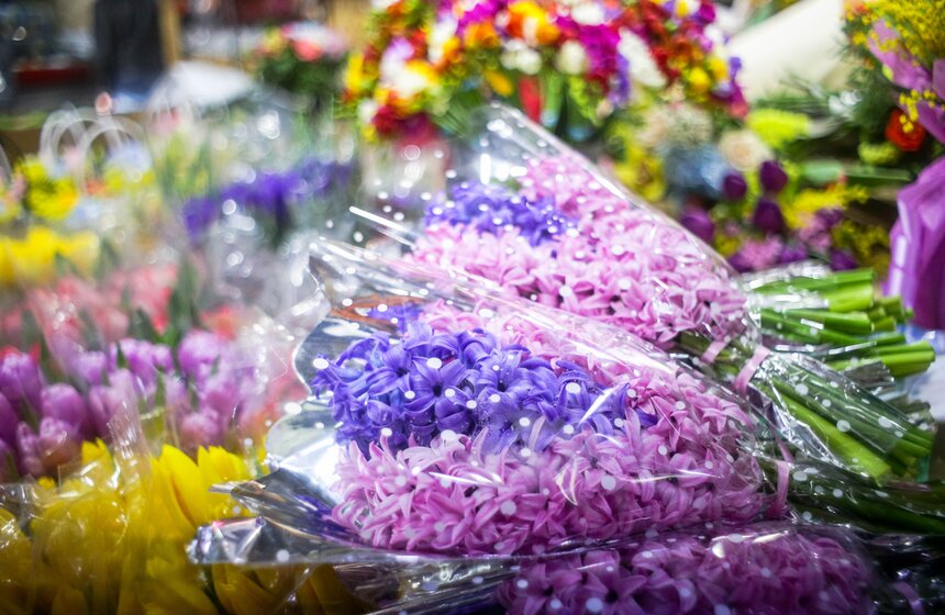 Количество покупок цветов в преддверии 8 Марта уменьшилось в РФ на 3% 18 фото