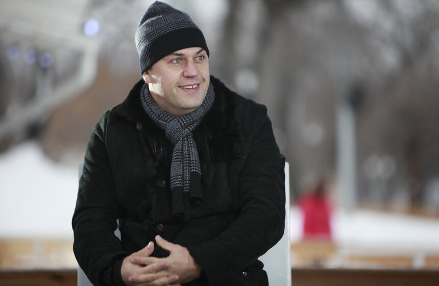 В студии "Зима в парке" прошли съемки новых интервью 6 фото