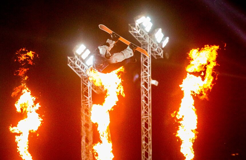 Гран-при Кубка чемпионов в дисциплине биг-эйр Grand Prix de Russie состоялось в Москве 19 фото