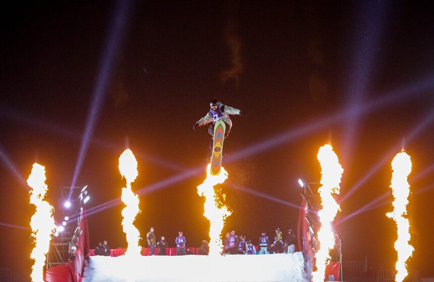 Гран-при Кубка чемпионов в дисциплине биг-эйр Grand Prix de Russie состоялось в Москве 8 фото