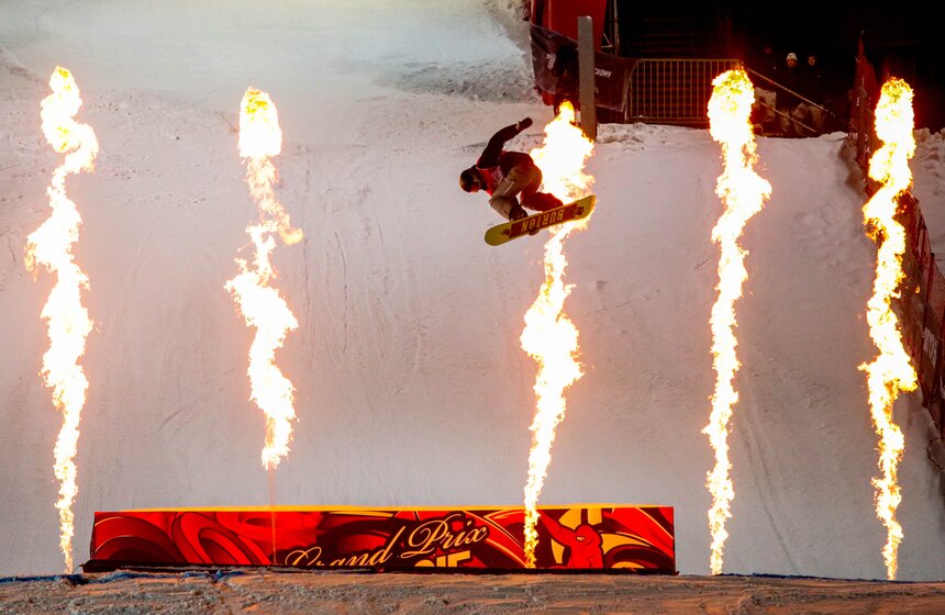 Гран-при Кубка чемпионов в дисциплине биг-эйр Grand Prix de Russie состоялось в Москве 21 фото