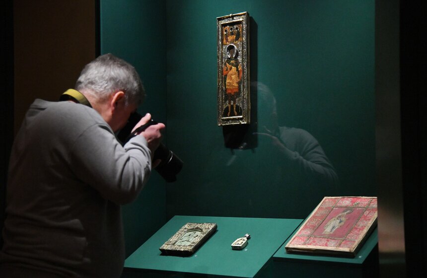 Выставка "Небесное воинство. Образ и почитание" открылась в Музеях Московского Кремля 12 фото