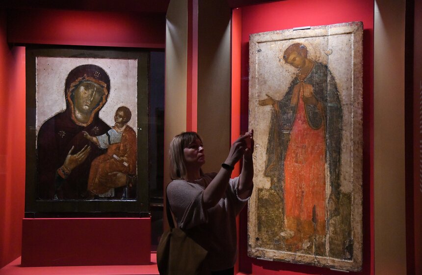 Выставка "Небесное воинство. Образ и почитание" открылась в Музеях Московского Кремля 6 фото