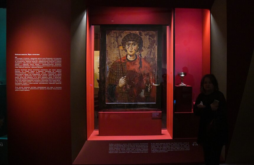 Выставка "Небесное воинство. Образ и почитание" открылась в Музеях Московского Кремля 10 фото