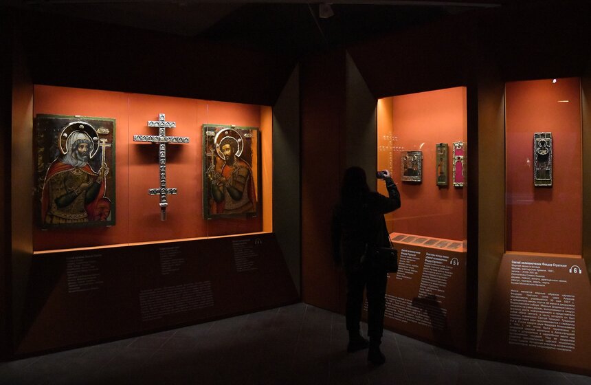 Выставка "Небесное воинство. Образ и почитание" открылась в Музеях Московского Кремля 1 фото